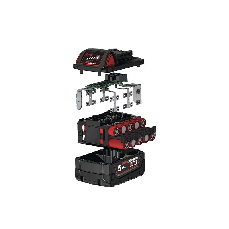BATTERIE RED LITHIUM 18V 5.0Ah M18 B5