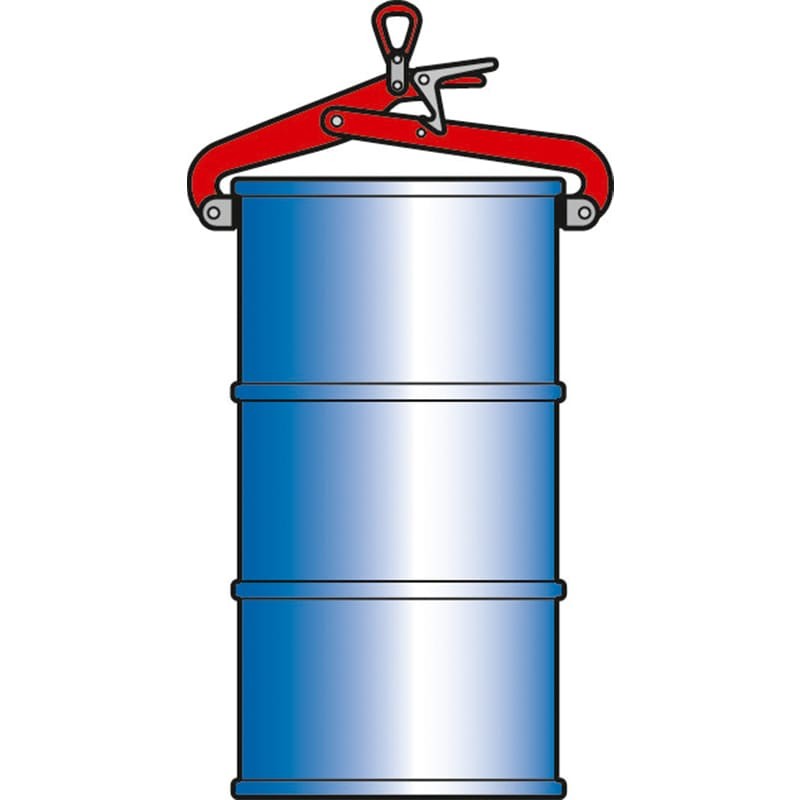 PINCE LÈVE-FÛT VERTICAL 500 KG Ø 400-500 MM