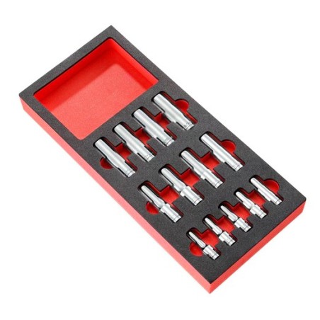 MODULE MOUSSE DOUILLES LONGUES 6 PANS MÉTRIQUES 1/2" REF MODM.HLAPB