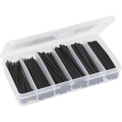 GAINE THERMORETRACTABLE 100MM 2:1 NOIRE - COFFRET 170 PCS