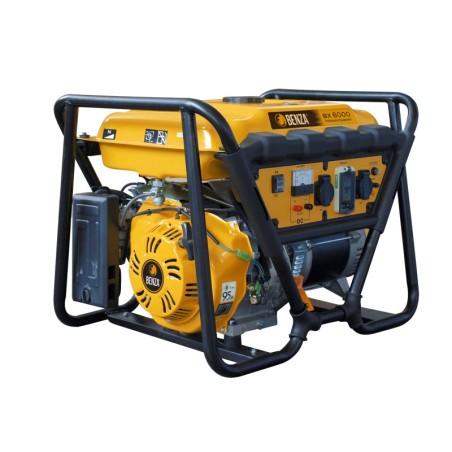 GROUPE ÉLECTROGÈNE MONOPHASÉ ESSENCE DEMARAGE ELEC REF BXS6000 AVR 6KW