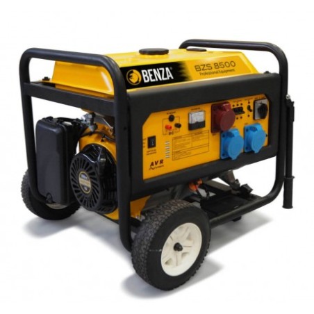 GROUPES ÉLECTROGÈNES MONOPHASÉS ESSENCE DEMARRAGE ELEC BZS8500 AVR 8KW