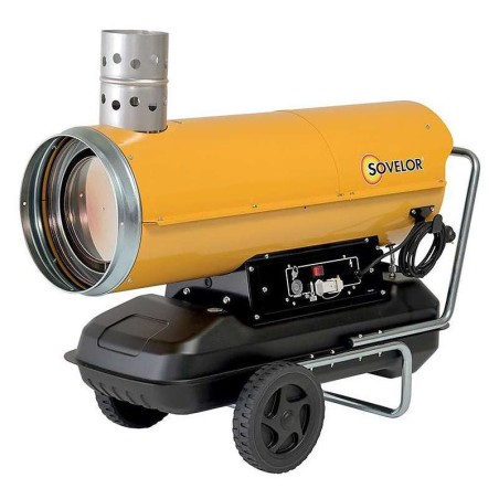 CHAUFFAGE A AIR PULSE MOBILES AU FUEL 34KW