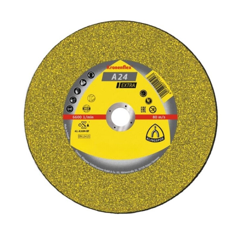 Disque de tronçonnage 125x2.5x22.23 acier-inox