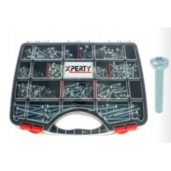 COFFRET VIS A MÉTAUX TÊTE CYLINDRIQUE POZIDRIVE DIN 7985 ACIER ZINGUE BLANC COFFRET VIS A MÉTAUX TÊTE CYLINDRIQUE POZIDRIVE DIN 7985 ACIER ZINGUE BLANC