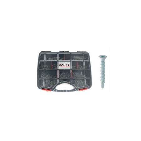 COFFRET VIS AUTOPERCEUSES TÊTE FRAISÉE TORX DIN 7504K ACIER