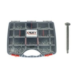 COFFRET VIS AUTOPERCEUSES TETE CYLINDRIQUE POZIDRIVE DIN 7504M INOX A2