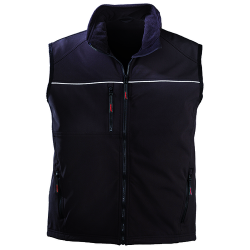 GILET SANS MANCE SOFSHELL RESPIRANT