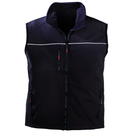 GILET SANS MANCE SOFSHELL RESPIRANT