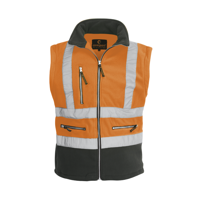 VESTE HAUTE VISIBILITÉ POLAIRE STATION 2 EN 1