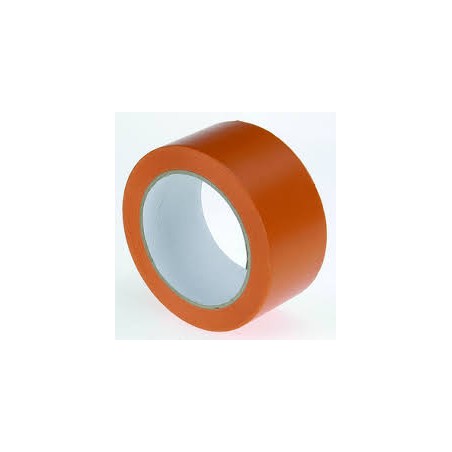 Rouleau d'adhésif  PVC orange  - Long : 33M x Larg : 48mm