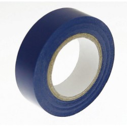 10 ROULEAUX PVC ELECTRICIEN BLEU Long 10M x Larg : 15mm 10 ROULEAUX PVC ELECTRICIEN BLEU Long 10M x Larg : 15mm