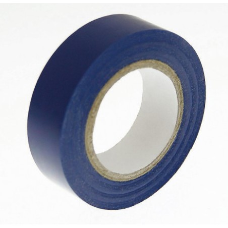 10 ROULEAUX PVC ELECTRICIEN BLEU Long 10M x Larg : 15mm