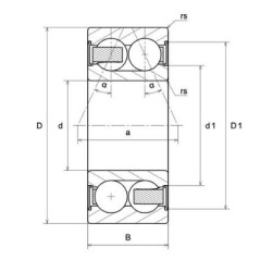 ROULEMENT A BILLES ACIER 5309ZZG15