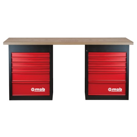 ETABLI 12 TIROIRS LONGUEUR 2M