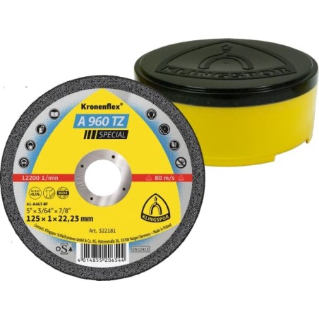 DISQUE A TRONCONNER INOX A 960 TZ SPECIAL 125X1