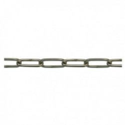 CHAÎNE INOX DIN-763 MAILLON LE METRE CHAÎNE INOX DIN-763 MAILLON LE METRE