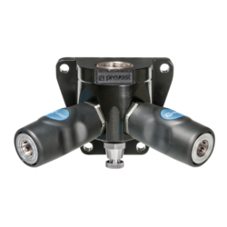 APPLIQUE MURALE DUO EQUIPEE -2 RACCOR ET PURGE G1/2 - REF ISI 068103WK