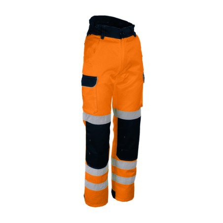 PANTALON DE TRAVAIL HAUTE VISIBILITE POLY/COTON 280GM2