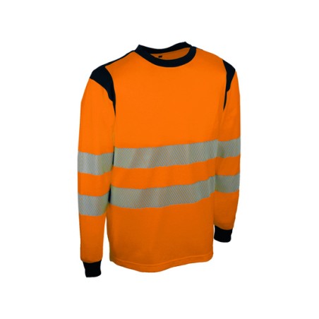 T-SHIRT À MANCHES LONGUES HAUTE VISIBILITÉ