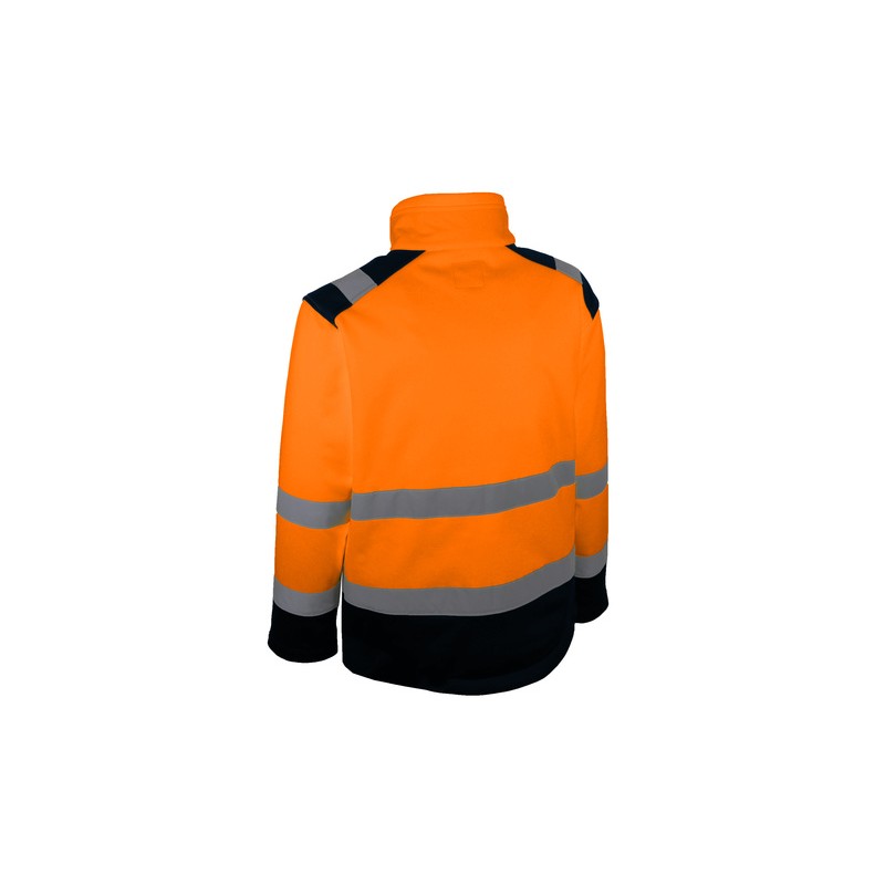 VESTE HAUTE VISIBILITÉ SOFTSHELL TRIPLE COUCHE MEMBRANE PU