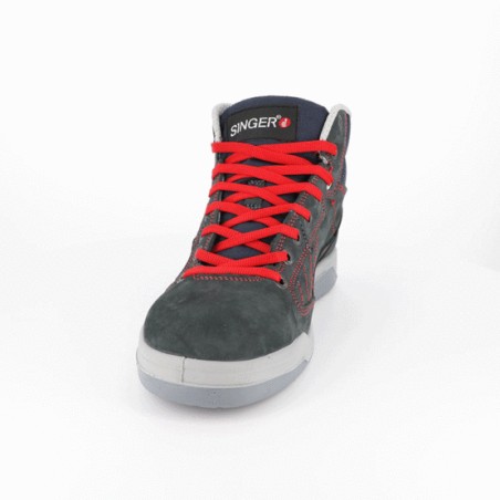 CHAUSSURES DE SECURITES HAUTES EN CUIR NUBUCK S3