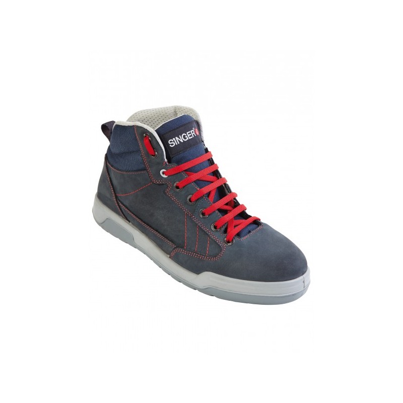 CHAUSSURES DE SECURITES HAUTES EN CUIR NUBUCK S3