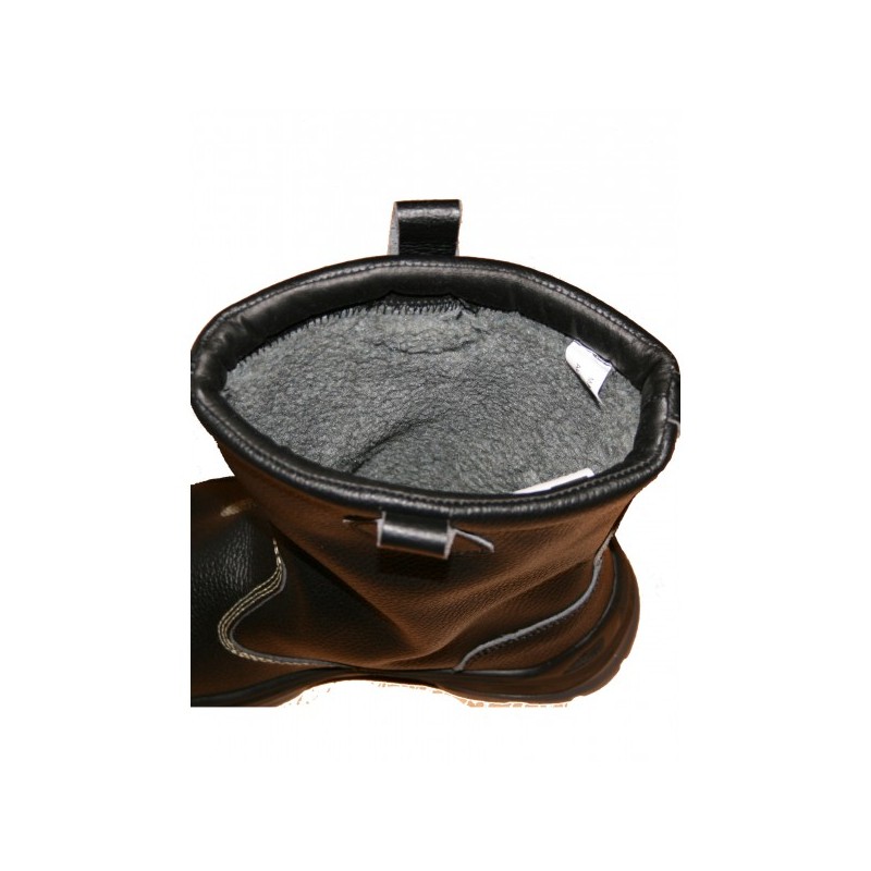 BOTTES DE SECURITES EN CUIR FOURREE S3