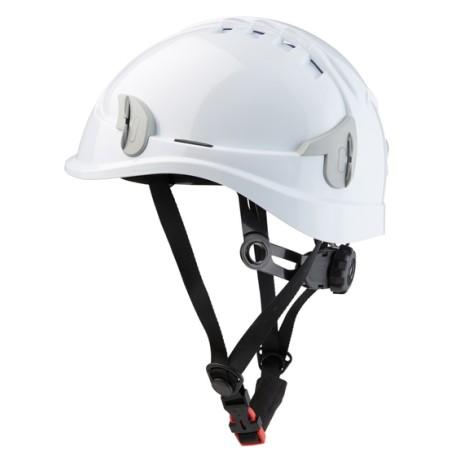 CASQUE MONTEUR VENTILÉ AVEC ATTACHES POUR LAMPE FRONTALE