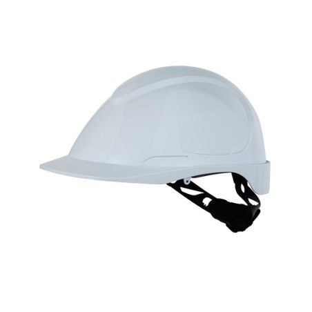 CASQUE NON AÉRÉ EN A.B.S. TESTÉ ISOLATION ÉLECTRIQUE 1000V BLANC