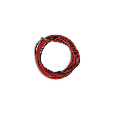 Gaine guide-fil acier rouge 20x45 5m ø1.0/1.2