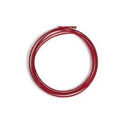 Gaine guide-fil PTFE rouge 20x40 5m fil alu Ø 1.0/1.2