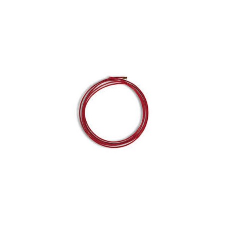 Gaine guide-fil PTFE rouge 20x40 5m fil alu Ø 1.0/1.2