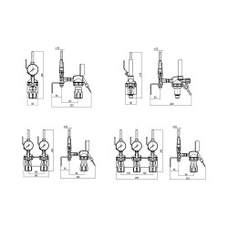 DINSET SINGLE H 10BAR