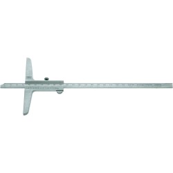 JAUGE DE PROFONDEUR ACIER CHROME MAT 200MM