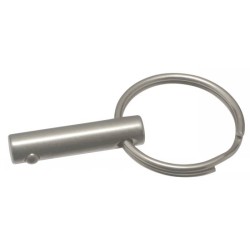 GOUPILLES ANNEAU ACIER ZINGUE Ø 6X42 MM CDT 100 GOUPILLES ANNEAU ACIER ZINGUE Ø 6X42 MM CDT 100