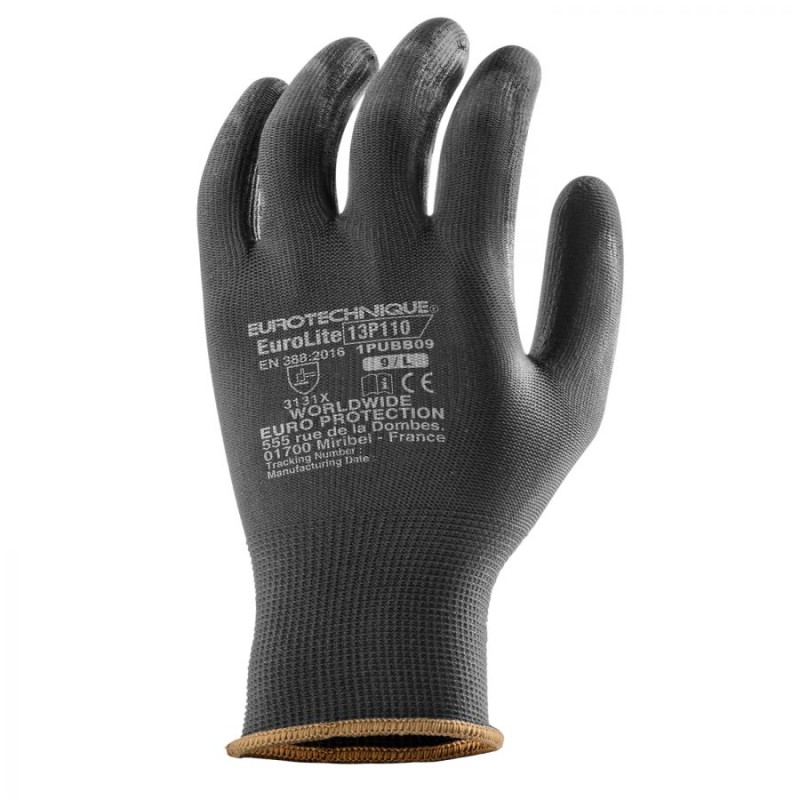 GANTS DE MANUTENTION ET DE PRÉCISION ENDUITS NOIR