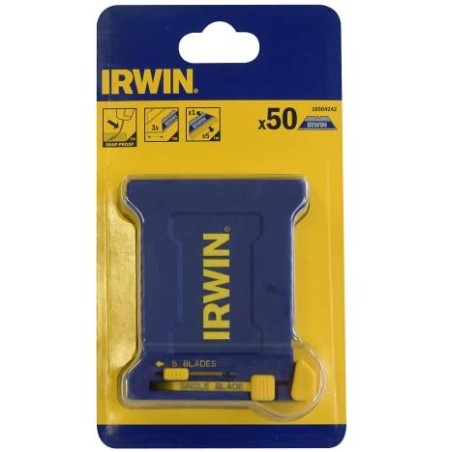 50 LAMES DE CUTTER TRAPÈZE IRWIN