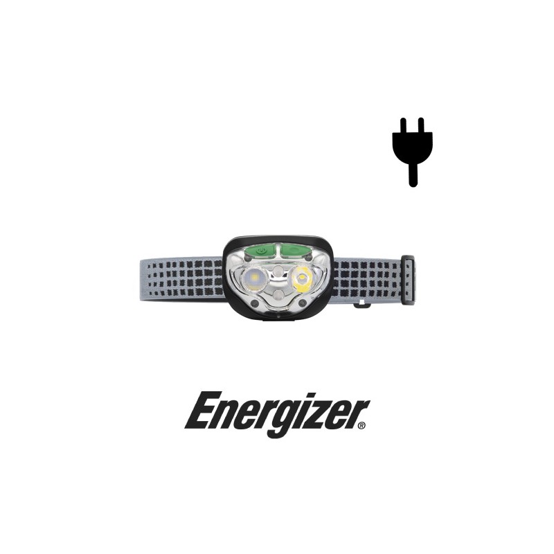 LAMPE FRONTALE RECHARGEABLE 400 LM