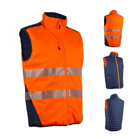 VESTE SANS MANCHE REVERSIBLE YORU