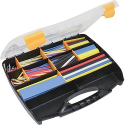 GAINE THERMORETRACTABLE 2:1 MULTICOLORE - COFFRET 590 PCS