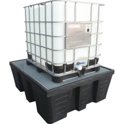 BAC DE RETENTION EN POLYETHYLENE POUR 1 CUBITAINER - 1000L