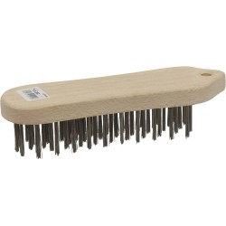 BROSSE METALLIQUE -VIOLON-  5 RANGS - FIL ACIER DROIT