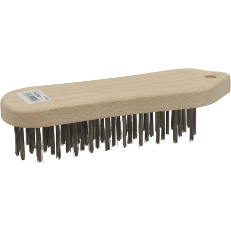 BROSSE METALLIQUE -VIOLON-  5 RANGS - FIL ACIER DROIT