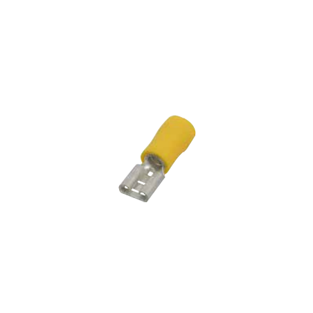 50 COSSES FEM 6.3X0.8 JAUNE