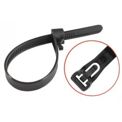 COLLIERS NYLON REOUVRABLE NOIR COLLIERS NYLON REOUVRABLE NOIR