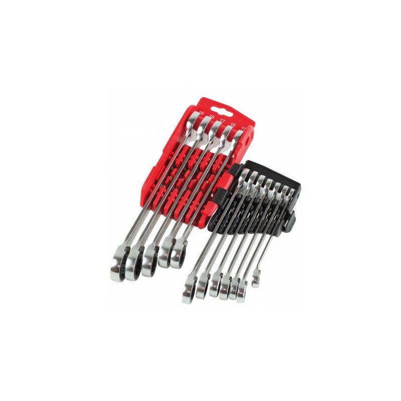 MONTURE DE 12 CLES MIXTES A CLIQUET