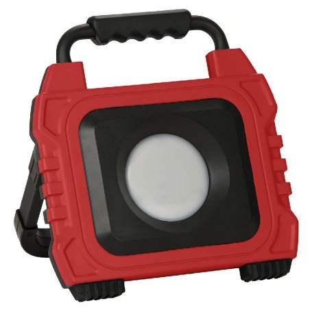 PROJECTEUR HYBRIDE 60W SUR SECTEUR OU BATTERIE + 2 PRISE ARRIERE