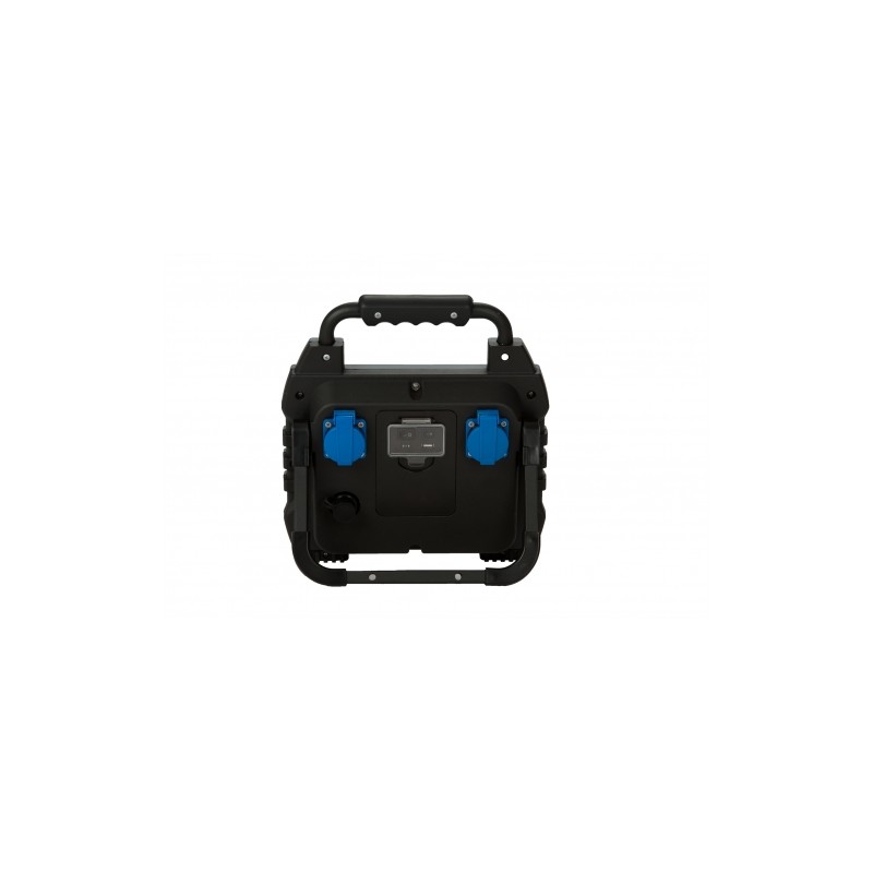 PROJECTEUR HYBRIDE 60W SUR SECTEUR OU BATTERIE + 2 PRISE ARRIERE