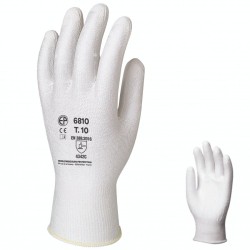 GANTS ANTI-COUPURE BLANCS DE PRECISION